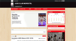 Desktop Screenshot of judomorestel.com