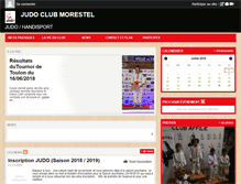 Tablet Screenshot of judomorestel.com